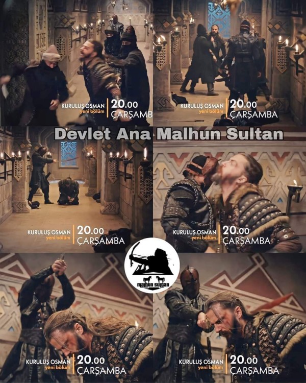 وفاة بوران الب في مسلسل المؤسس عثمان نهاية بوران الب تاريخياً